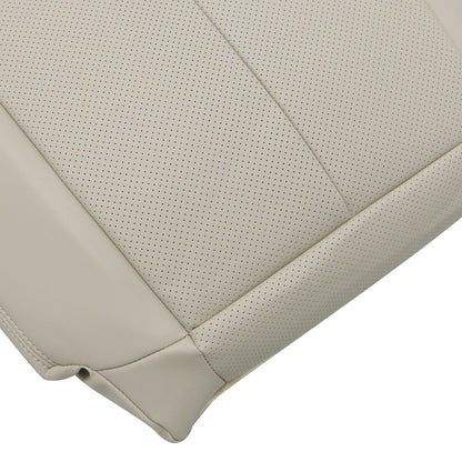 2006-2010 For Infiniti M35 M45 Driver Bottom Perforated Leather Seat Cover Tan