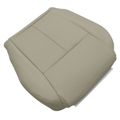 2006-2010 For Infiniti M35 M45 Driver Bottom Perforated Leather Seat Cover Tan