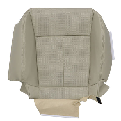2006-2010 For Infiniti M35 M45 Driver Bottom Perforated Leather Seat Cover Tan