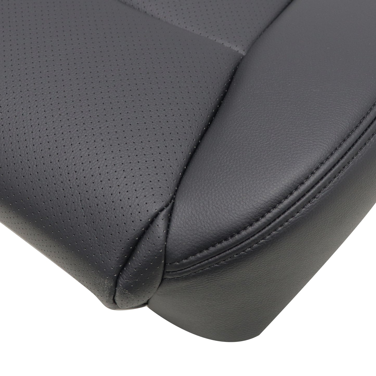 2006-2010 For Infiniti M35 M45 Driver Bottom Perforated Leather Seat Cover Black