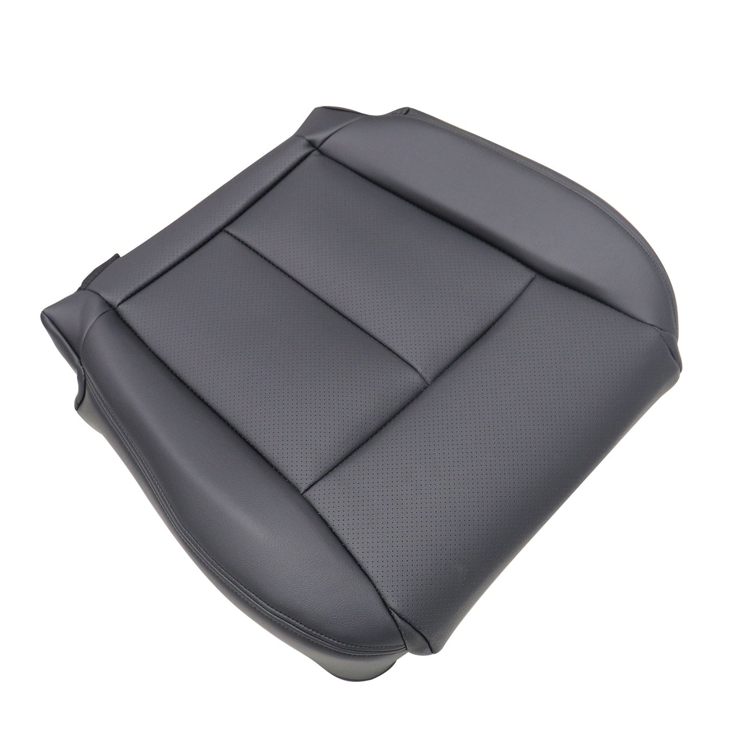 2006-2010 For Infiniti M35 M45 Driver Bottom Perforated Leather Seat Cover Black