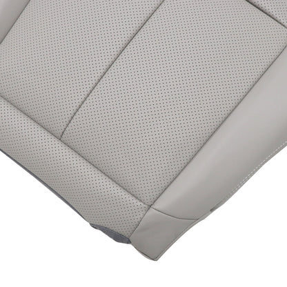 2006-2010 For Infiniti M35 M45 Driver Bottom Perforated Leather Seat Cover Gray