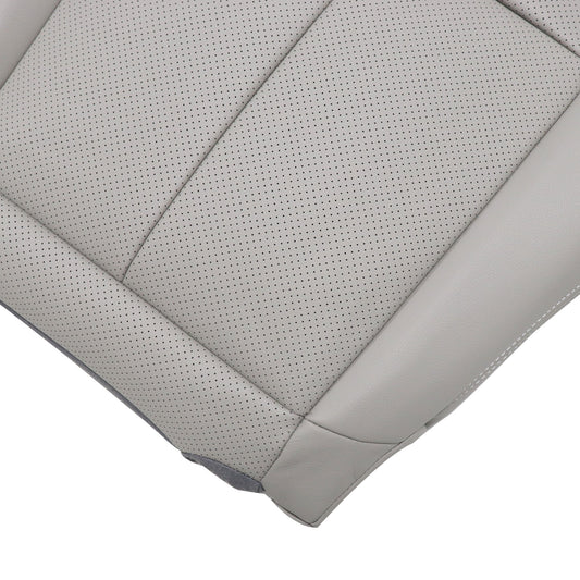 2006-2010 For Infiniti M35 M45 Driver Bottom Perforated Leather Seat Cover Gray