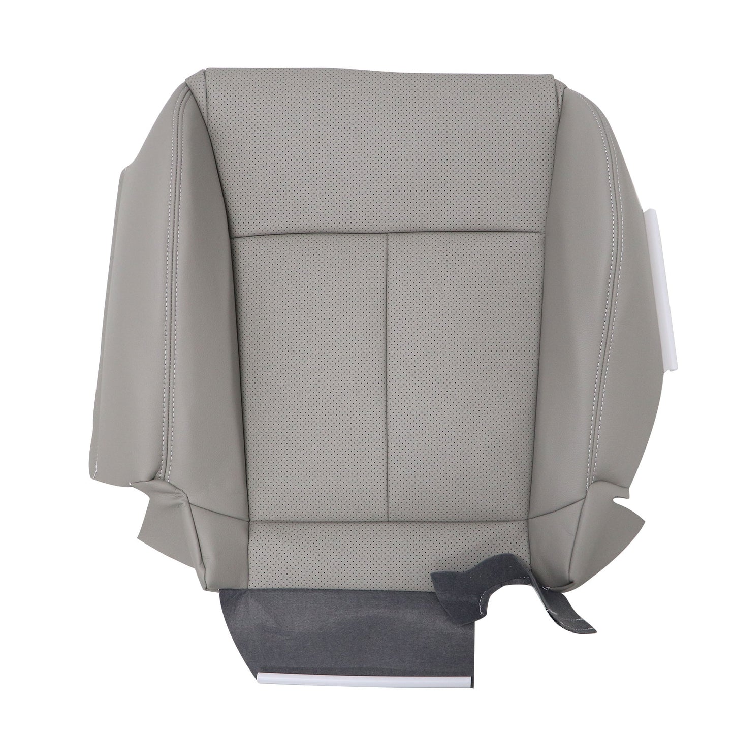 2006-2010 For Infiniti M35 M45 Driver Bottom Perforated Leather Seat Cover Gray