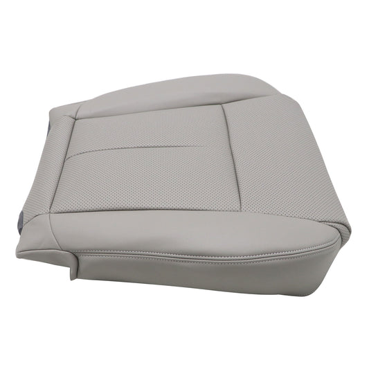 2006-2010 For Infiniti M35 M45 Driver Bottom Perforated Leather Seat Cover Gray