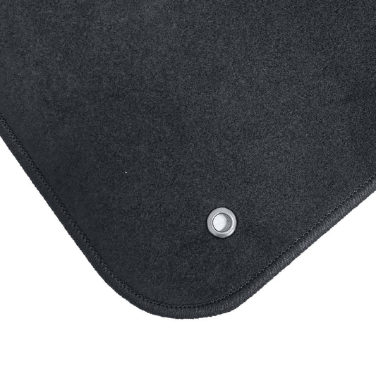 New For 2011-2023 Dodge Charger Front & Rear Velour Floor Mats Carpet Black