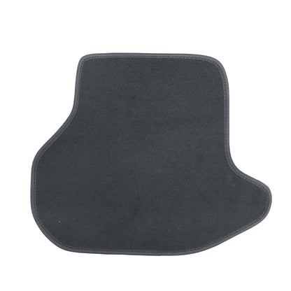 Black Velour Front & Rear Floor Mats Carpet 4Pcs Fits 2007-2016 Volkswagen Eos