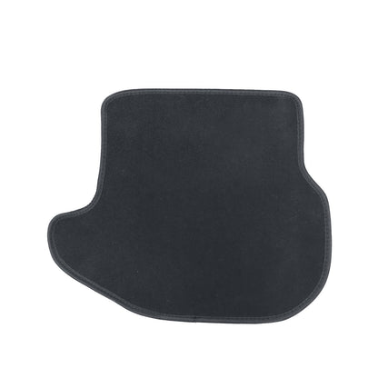 Black Velour Front & Rear Floor Mats Carpet 4Pcs Fits 2007-2016 Volkswagen Eos