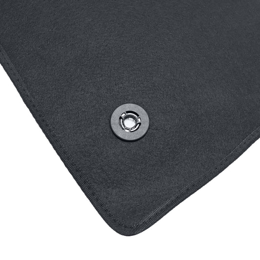 New For 2022-2024 Kia EV6 Front & Rear Velour Floor Mats Carpet Black 3PCS
