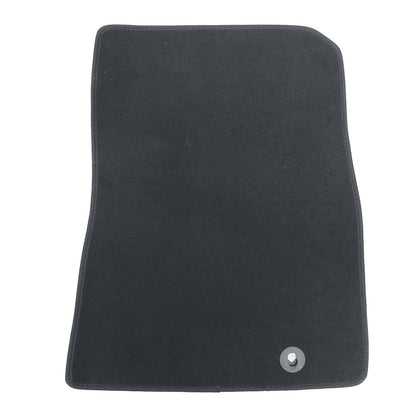 New For 2025 Kia K4 Front & Rear Velour Floor Mats Waterproof Carpet Black 4PCS