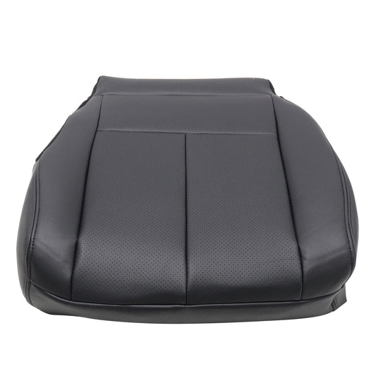 NEW For 2015 to 2023 Nissan Murano Driver Bottom PERF Leather Seat Cover Black