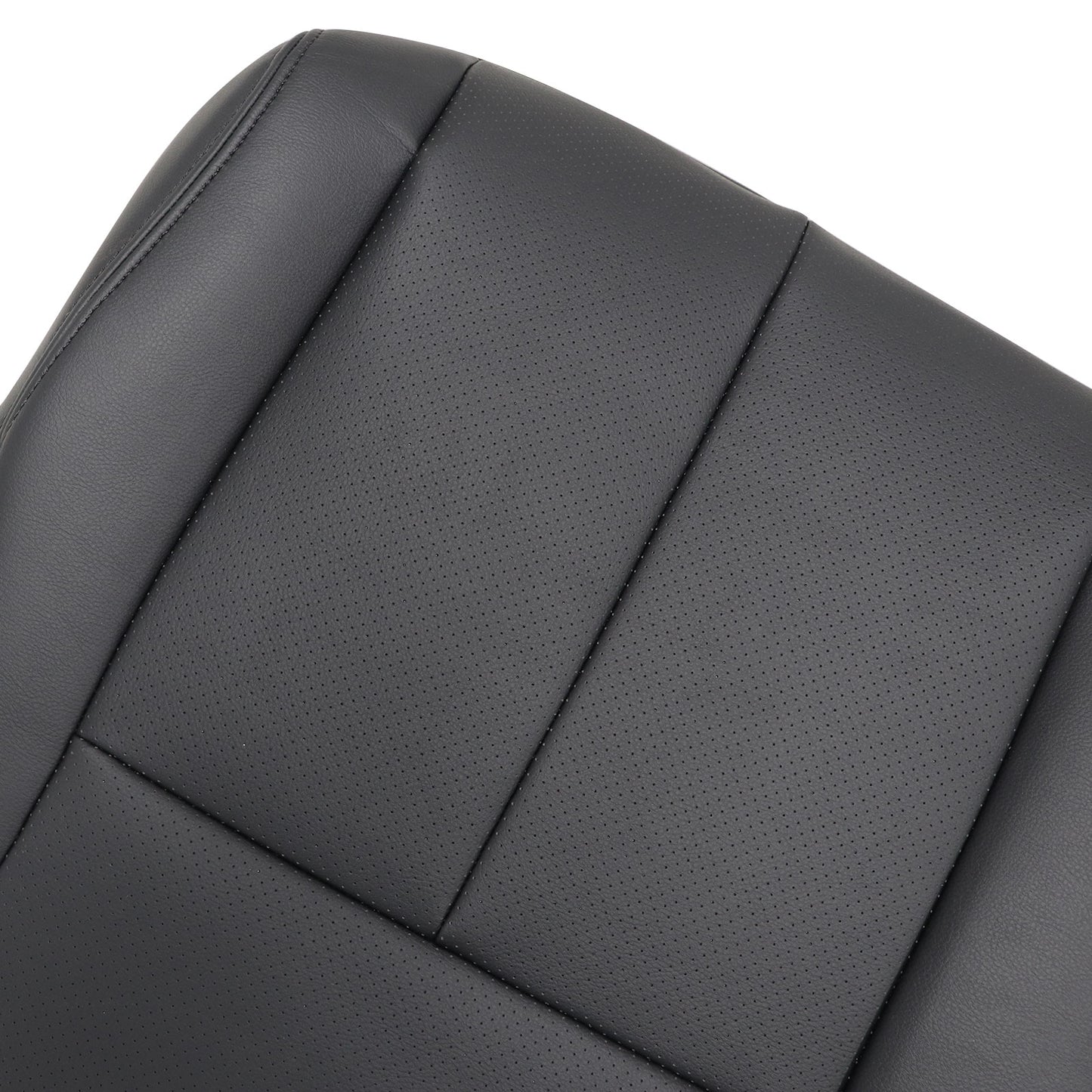 For 2015 to 2023 Nissan Murano Passenger Bottom Perforated Leather Cover Black