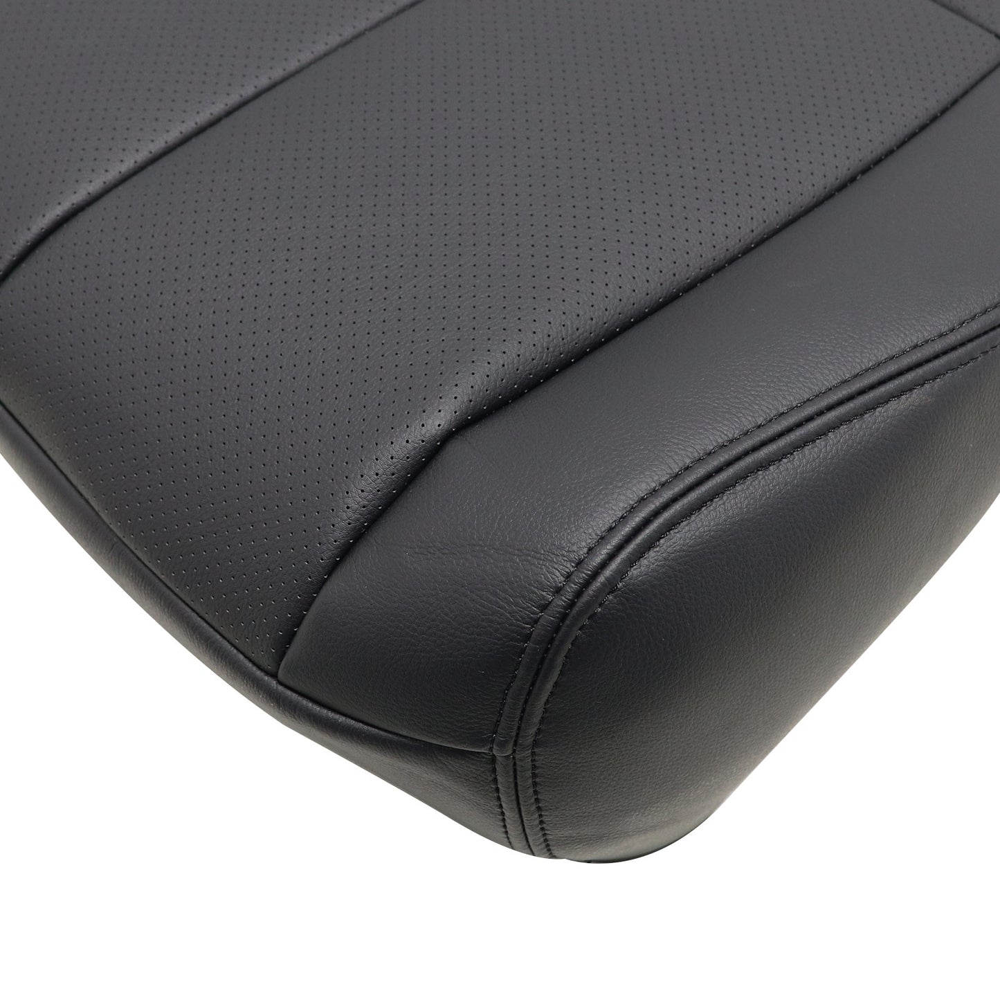 For 2015 to 2023 Nissan Murano Passenger Bottom Perforated Leather Cover Black