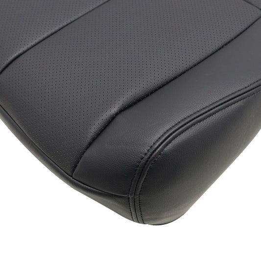 For 2015 to 2023 Nissan Murano Passenger Bottom Perforated Leather Cover Black
