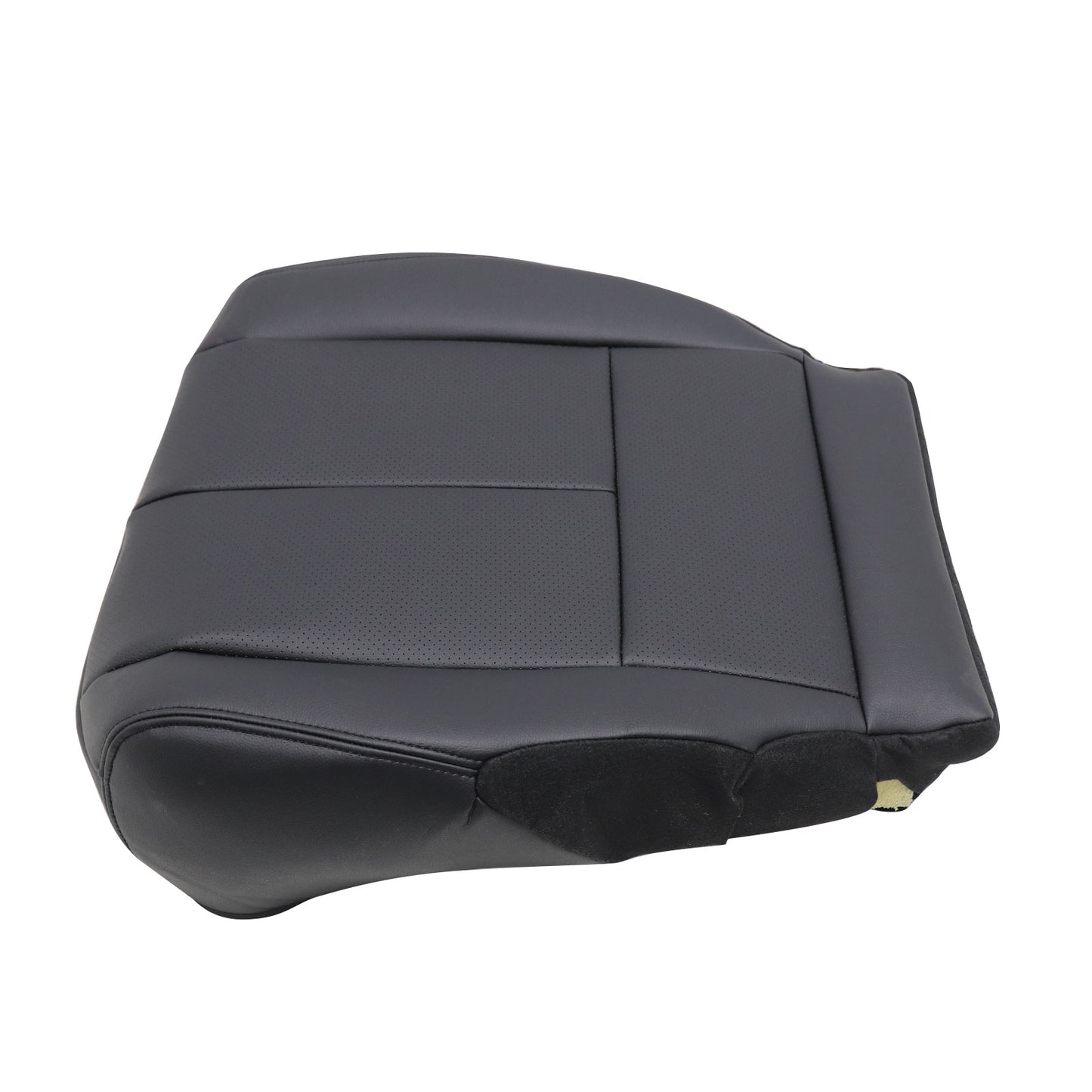 For 2015 to 2023 Nissan Murano Passenger Bottom Perforated Leather Cover Black