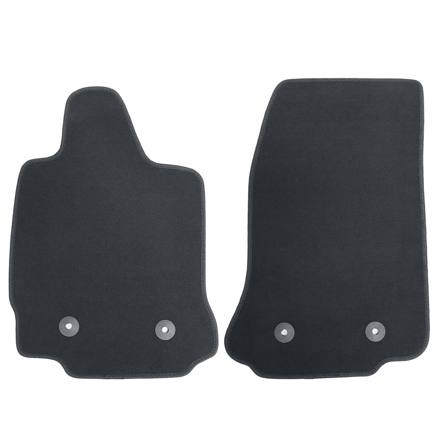 For 2014-2019 Chevrolet Corvette C7 Front Velour Floor Mats Carpet All Weather