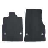 For 2020-2025 Chevrolet Corvette C8 Front Floor Mats Carpet Velour All Weather