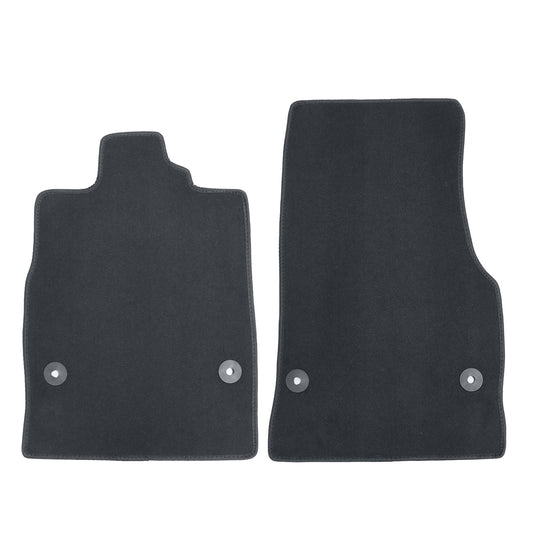 For 2020-2025 Chevrolet Corvette C8 Front Floor Mats Carpet Velour All Weather