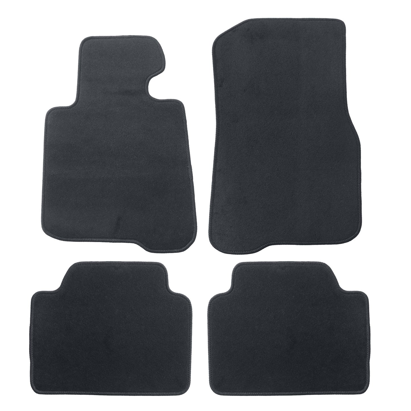 4Pcs For BMW M4 F82 2014 2015 2016 2017 2018 2019 2020 Floor Mats Carpet Velour