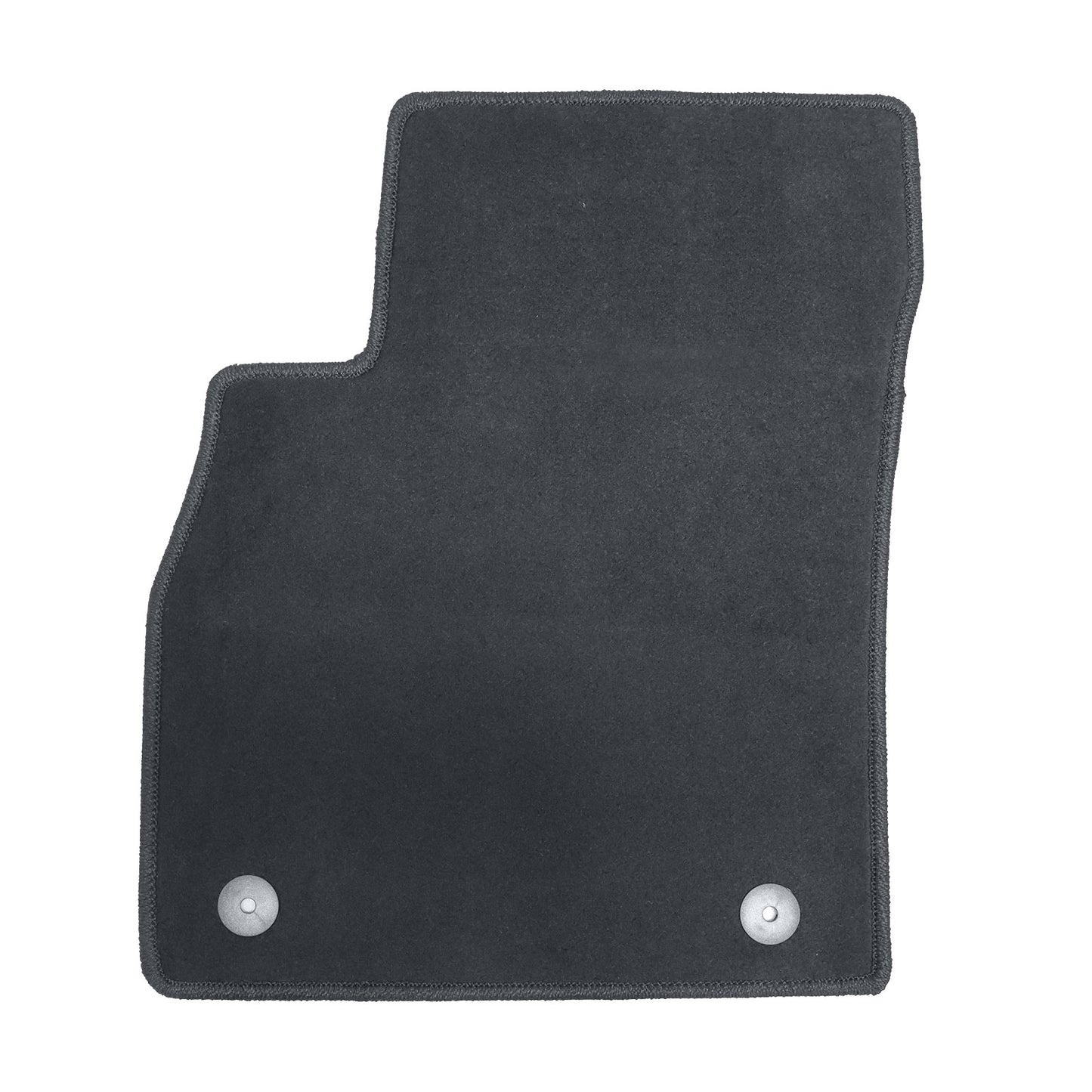Velour Floor Mats Carpet Fits 2020-2026 Volkswagen Golf 8 5-Seats Protection Blk