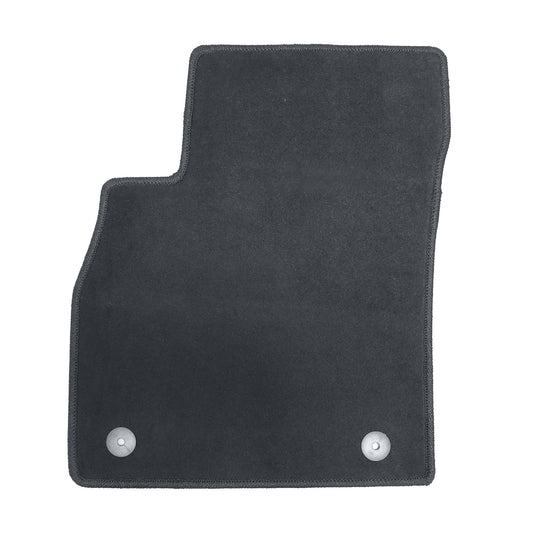 Velour Floor Mats Carpet Fits 2020-2026 Volkswagen Golf 8 5-Seats Protection Blk