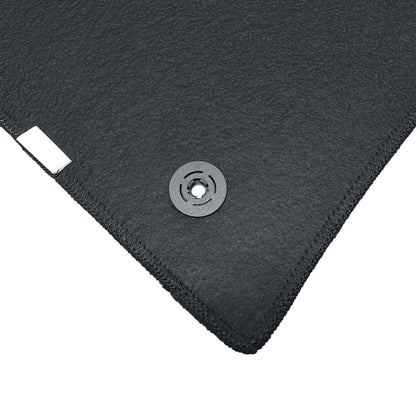 Velour Floor Mats Carpet Fits 2020-2026 Volkswagen Golf 8 5-Seats Protection Blk