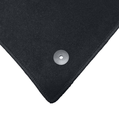 Velour Floor Mats Carpet Fits 2020-2026 Volkswagen Golf 8 5-Seats Protection Blk