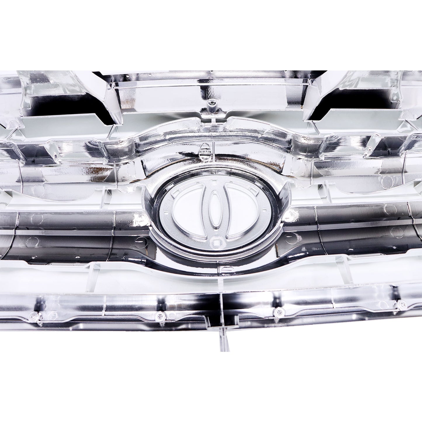 For Toyota Tacoma 2005-2011 Upper Grille Bumper Set Chrome Plastic 5310004360