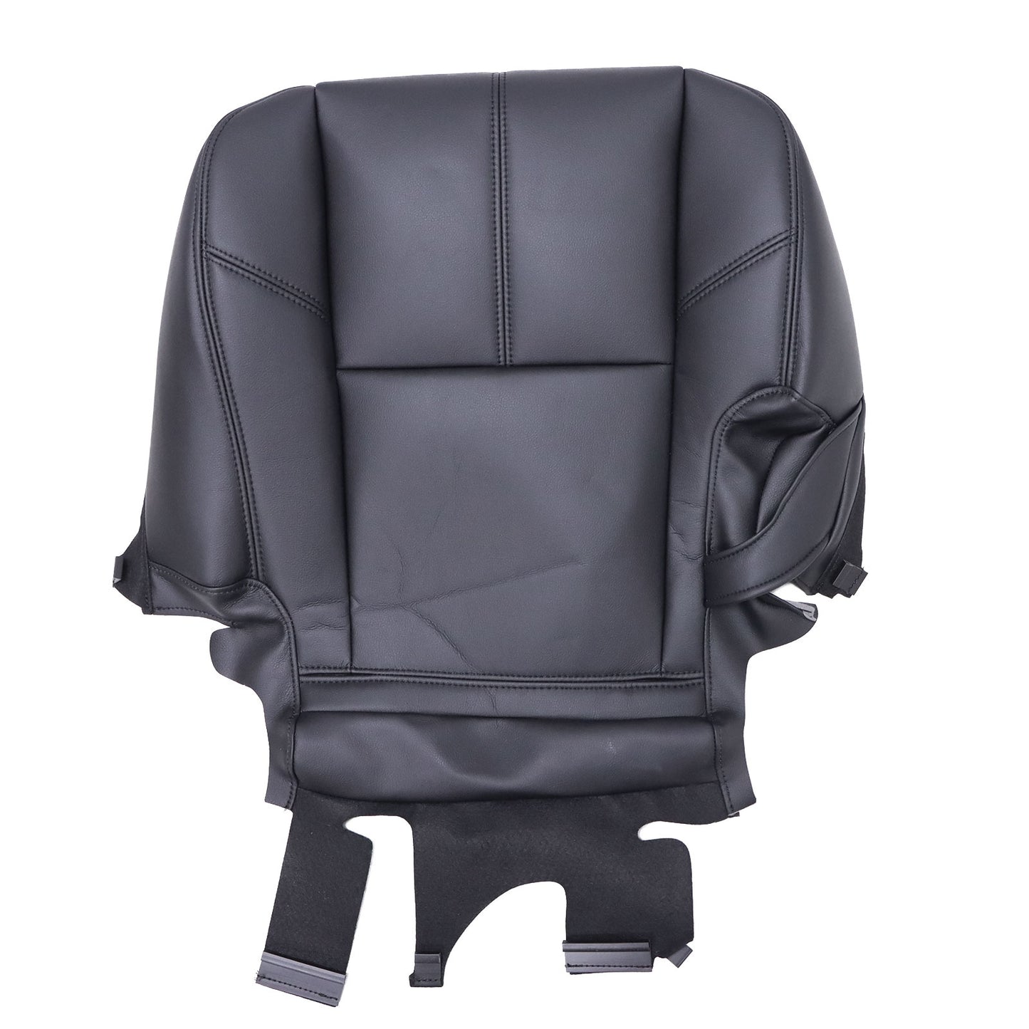 2007-2014 For Chevy Silverado GMC Sierra 2nd Row Driver Bottom Seat Cover Black