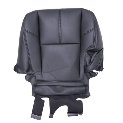 2007-2014 For Chevy Silverado GMC Sierra 2nd Row Driver Bottom Seat Cover Black