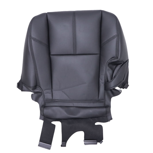 2007-2014 For Chevy Silverado GMC Sierra 2nd Row Driver Bottom Seat Cover Black