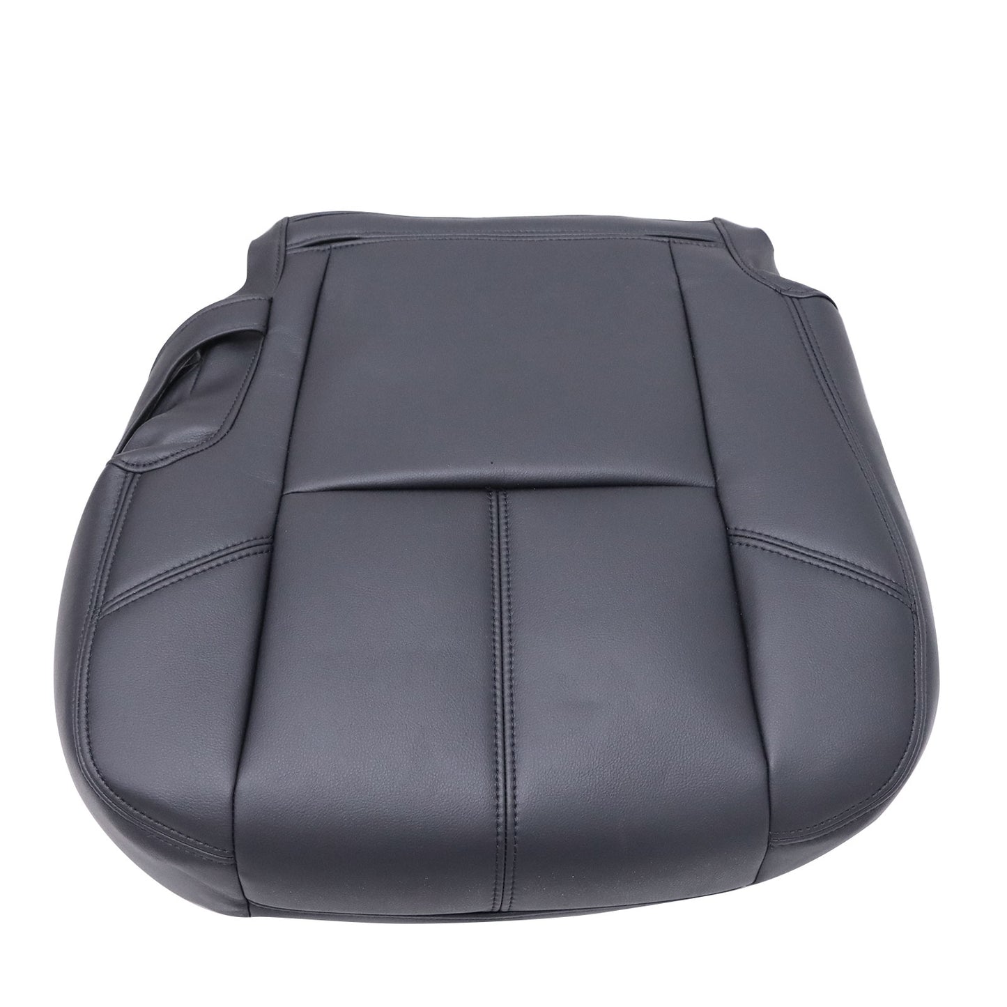 2007-2014 For Chevy Silverado GMC Sierra 2nd Row Driver Bottom Seat Cover Black