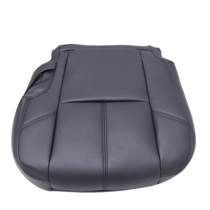 2007-2014 For Chevy Silverado GMC Sierra 2nd Row Driver Bottom Seat Cover Black