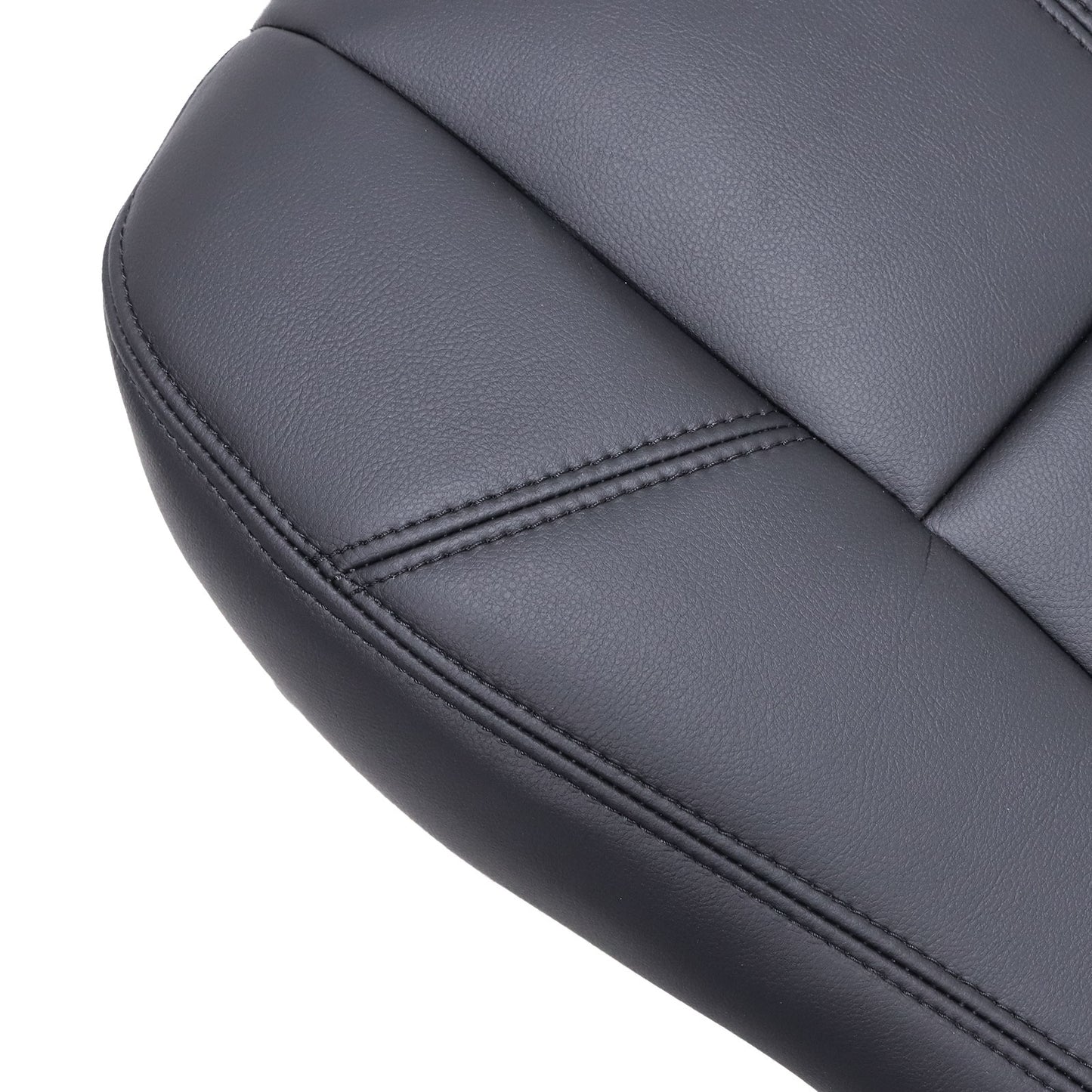 2007-2014 For Chevy Silverado GMC Sierra 2nd Row Passenger Bottom Seat Cover Blk