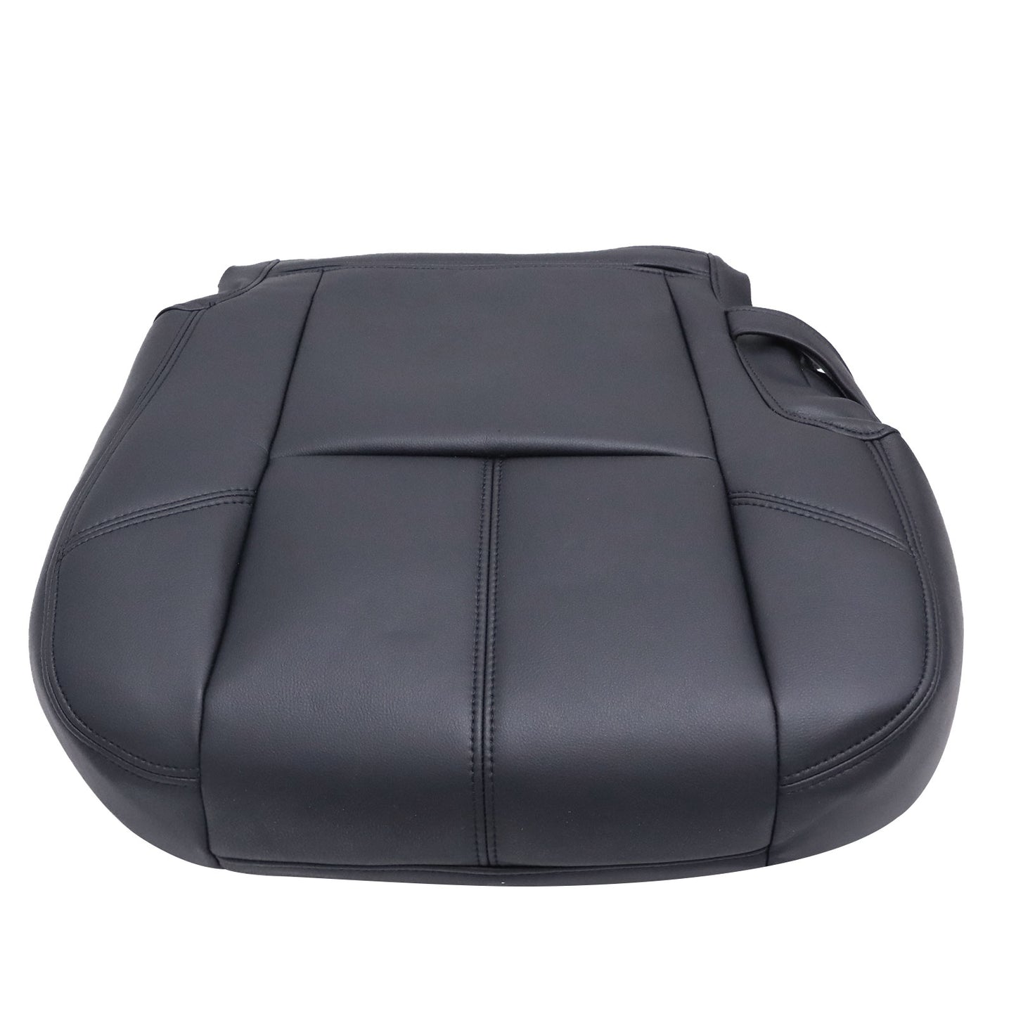 2007-2014 For Chevy Silverado GMC Sierra 2nd Row Passenger Bottom Seat Cover Blk