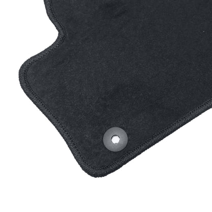 4Pcs For Volvo XC60 2010-2017 Front & 2nd Row Floor Mats Carpet Velour Black New