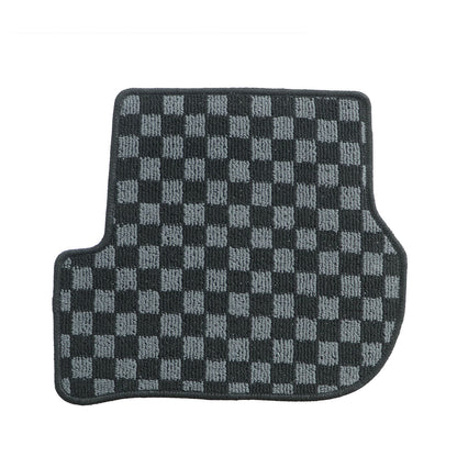 For VW MK6 Golf / GTI Hatchback 2010-2014 Checkered Flag Carpet Floor Mats 4PCS