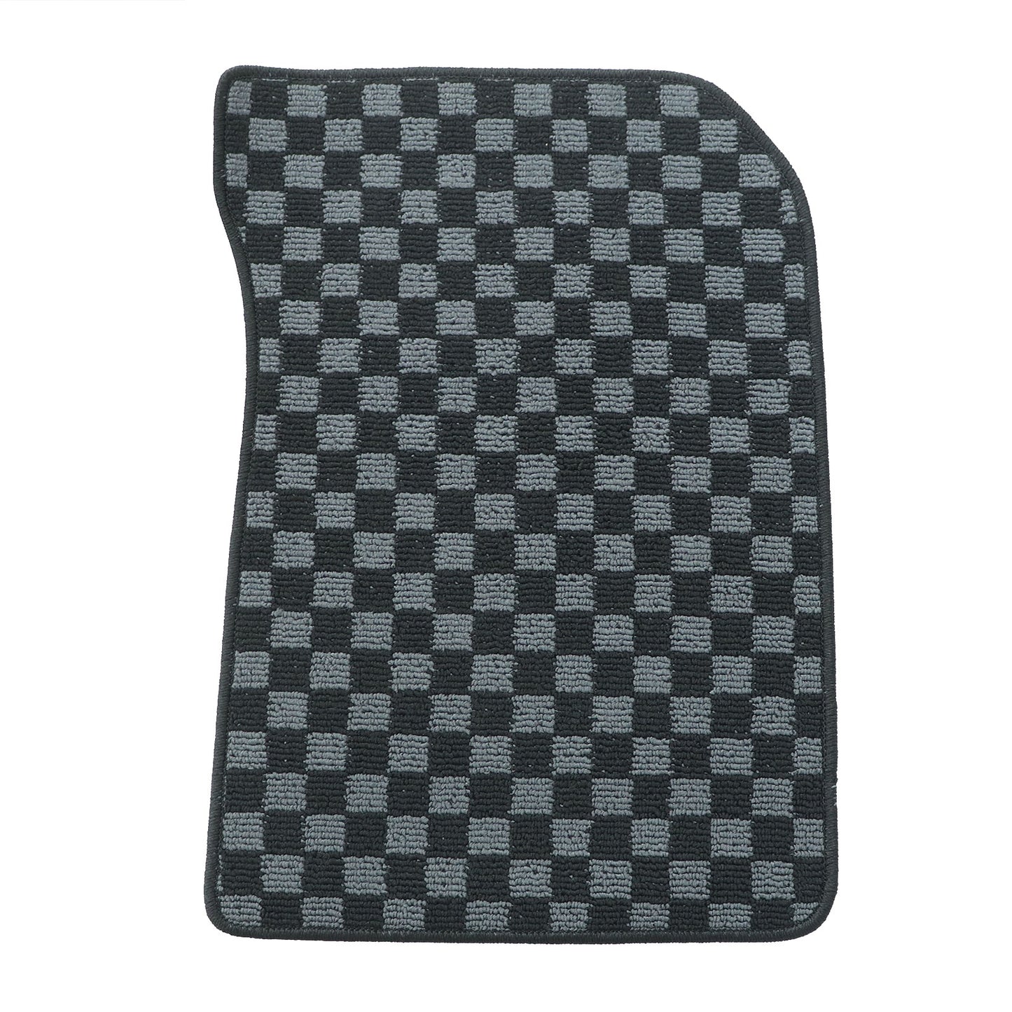 For Honda Civic Sedan 2012-2015 Front & Rear Checkered Flag Carpet Floor Mats