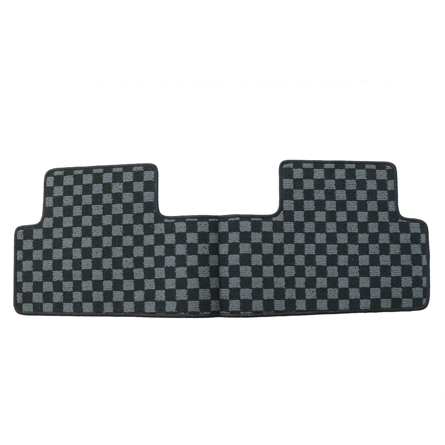 For Honda Civic Sedan 2012-2015 Front & Rear Checkered Flag Carpet Floor Mats