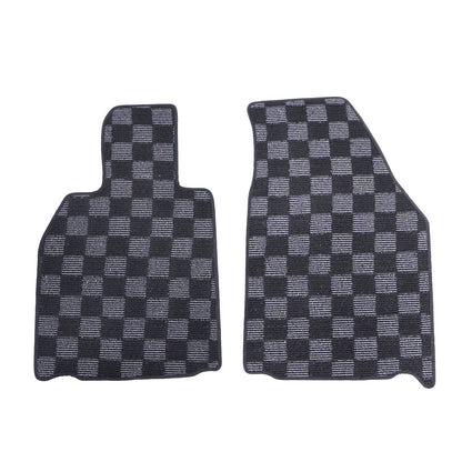 Checkered Flag Carpet Floor Mats Fits 1997 1998 1999 2000 2001 Porsche 911 996
