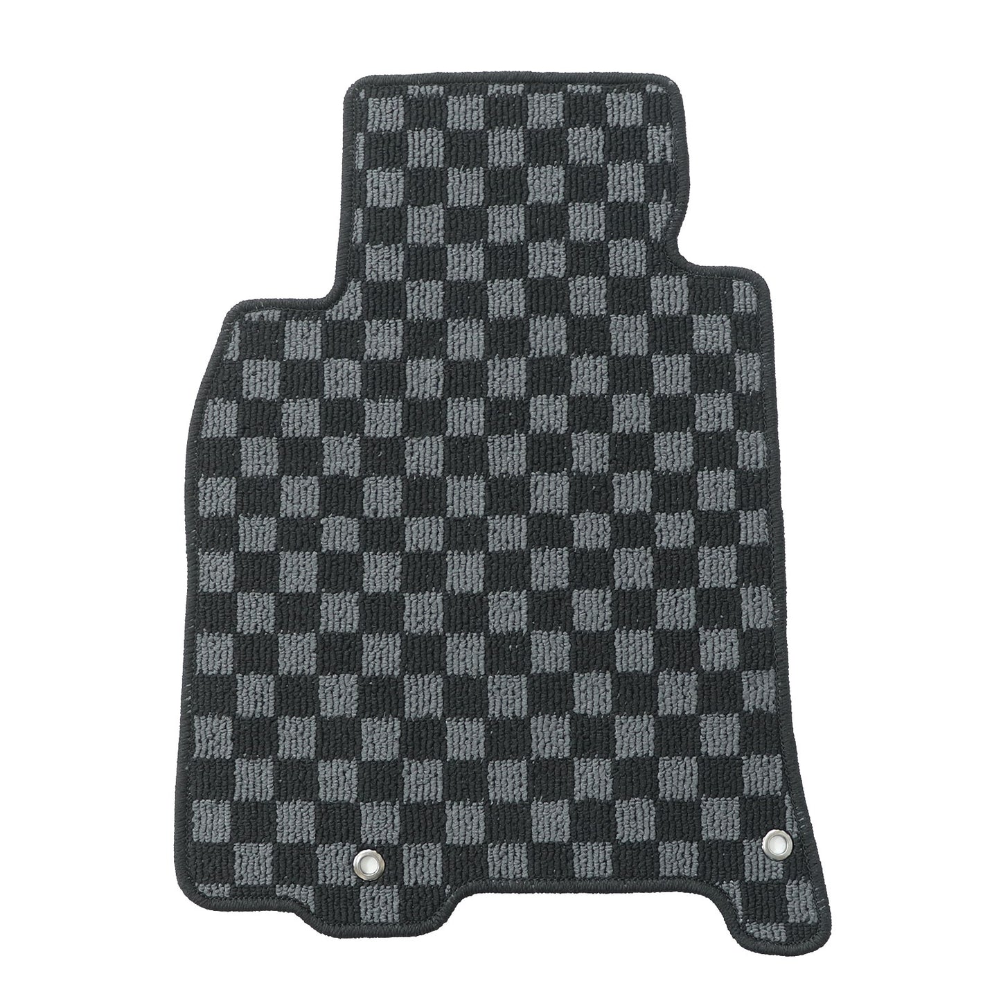4Pcs For Infiniti G37 2008-2013 Front & Rear Checkered Flag Carpet Floor Mats