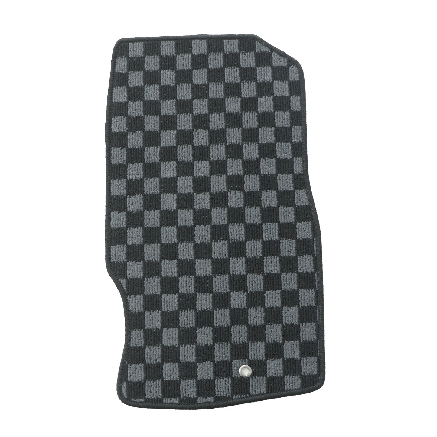 4Pcs For Infiniti G37 2008-2013 Front & Rear Checkered Flag Carpet Floor Mats