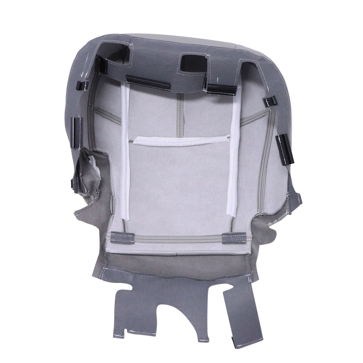 2007-2014 For Chevy Silverado GMC Sierra 2nd Row Driver Bottom Seat Cover Gray