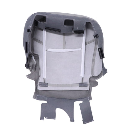 2007-2014 For Chevy Silverado GMC Sierra 2nd Row Driver Bottom Seat Cover Gray