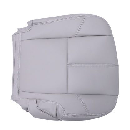 2007-2014 For Chevy Silverado GMC Sierra 2nd Row Driver Bottom Seat Cover Gray