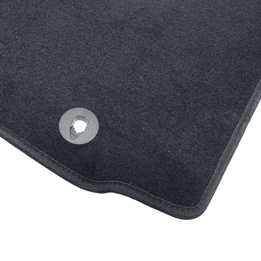 New For 2011-2017 Nissan Quest Front & Rear Velour Floor Mats Carpet Black 4PCS