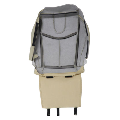 Fits 2009-2013 Infiniti G37 Convertible Driver Bottom Perforated Seat Cover Tan