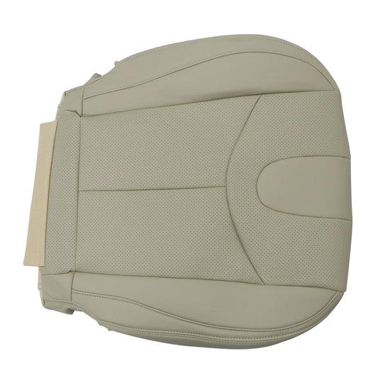 Fits 2009-2013 Infiniti G37 Convertible Driver Bottom Perforated Seat Cover Tan