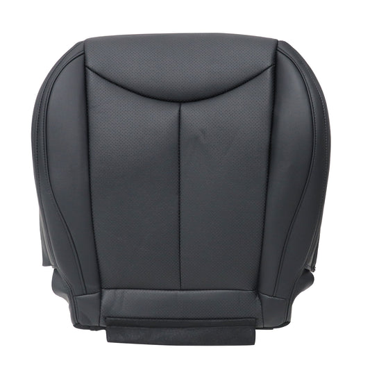For 09-13 Infiniti G37 Convertible Passenger Bottom Perforated Seat Cover Black