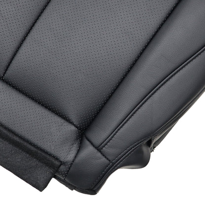 For 09-13 Infiniti G37 Convertible Passenger Bottom Perforated Seat Cover Black
